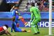 Giroud was alert early on to give France a two-goal lead.
