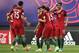 Portugal were on the front foot early in the match.