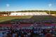 The Skeeters' spring football game went on as scheduled, three-and-a-half weeks after a killing shook the town.