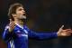 LONDON, ENGLAND - MAY 08: Marcos Alonso of Chelsea celebrates after the match in the Premier League match between Chelsea and Middlesbrough at Stamford Bridge on May 8, 2017 in London, England. (Photo by Ian Walton/Getty Images)