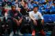 OKLAHOMA CITY, OK- MAY 28: Kevin Durant #35 of the Oklahoma City Thunder and Russell Westbrook #0 of the Oklahoma City Thunder talk before the game against the Golden State Warriors in Game Six of the Western Conference Finals during the 2016 NBA Playoff