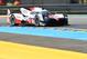 Argentina's Jose María Lopez drives his Toyota TS050 Hybrid N°9 during a free practice session of the Le Mans 24 hours endurance race, on June 14, 2017 in Le Mans, northwestern France.
Sixty cars with 180 drivers will participate on June 17 and 18 June a