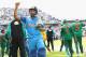 BIRMINGHAM, ENGLAND - JUNE 15: Rohit Sharma of India celebrates his match winning performance of 123 not out and his sides 9 wicket victory during the ICC Champions Trophy Semi-Final match between Bangladesh and India at Edgbaston on June 15, 2017 in Birm