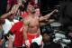 LAS VEGAS, NV - JUNE 17: Andre Ward celebrates after winning his light heavyweight championship bout against Sergey Kovalev at the Mandalay Bay Events Center on June 17, 2017 in Las Vegas, Nevada. Ward retained his WBA/IBF/WBO titles with a TKO in the ei