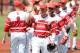 LOUISVILLE, KY - JUNE 09: Brendan McKay of the Louisville Cardinals high fives teammates after defeating the Kentucky Wildcats during the 2017 NCAA Division I Men's Baseball Super Regional at Jim Patterson Stadium on June 9, 2017 in Louisville, Kentucky.