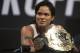 DALLAS, TX - MAY 12: Amanda Nunes speaks to the media during the UFC Summer Kickoff Press Conference at the American Airlines Center on May 12, 2017 in Dallas, Texas. (Photo by Cooper Neill/Zuffa LLC/Zuffa LLC via Getty Images)