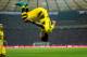 BERLIN, GERMANY - MAY 27: Pierre-Emerick Aubameyang of Dortmund celebrates after scoring his team`s second goal during the DFB Cup final match between Eintracht Frankfurt and Borussia Dortmund at Olympiastadion on May 27, 2017 in Berlin, Germany. (Photo b