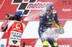 Italy's Valentino Rossi celebrates winning the MotoGP race of the Motorcycling Grand Prix of Assen at the TT circuit in Assen on June 25, 2017. / AFP PHOTO / ANP / Vincent JANNINK / Netherlands OUT (Photo credit should read VINCENT JANNINK/AFP/Get