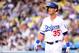 LOS ANGELES, CA - JUNE 22: Cody Bellinger #35 of the Los Angeles Dodgers reacts as he strikes out looking during the first inning against the New York Mets at Dodger Stadium on June 22, 2017 in Los Angeles, California. (Photo by Harry How/Getty Images)