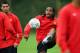 Anderson in training in 2007. He also got plenty of game time.