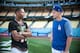 Greene, who is expected to pitch in the majors instead of play short, with Corey Seager, who at 21 became the youngest Opening Day shortstop for the Dodgers in 72 years.