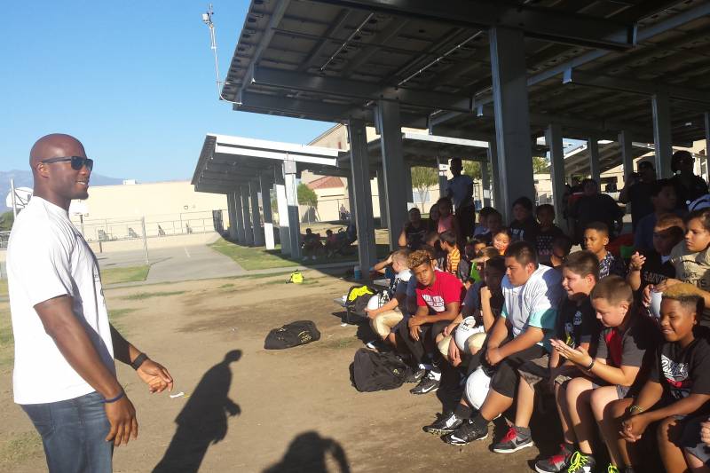 Devard Darling now speaks to young athletes and students about the importance of finding out if they carry the sickle cell trait and how to navigate the condition.