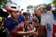 VITTEL, FRANCE - JULY 04: Arnaud Demare of France and and team FDJ celebrates after winning stage four of Le Tour de France 2017 on July 4, 2017 in Vittel, France. (Photo by Bryn Lennon/Getty Images)