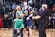 NEW ORLEANS, LA - FEBRUARY 18: Isaiah Thomas #4 of the Boston Celtics and Gordon Hayward #20 of the Utah Jazz react during the Taco Bell Skills Challenge during State Farm All-Star Saturday Night as part of the 2017 NBA All-Star Weekend on February 18, 20