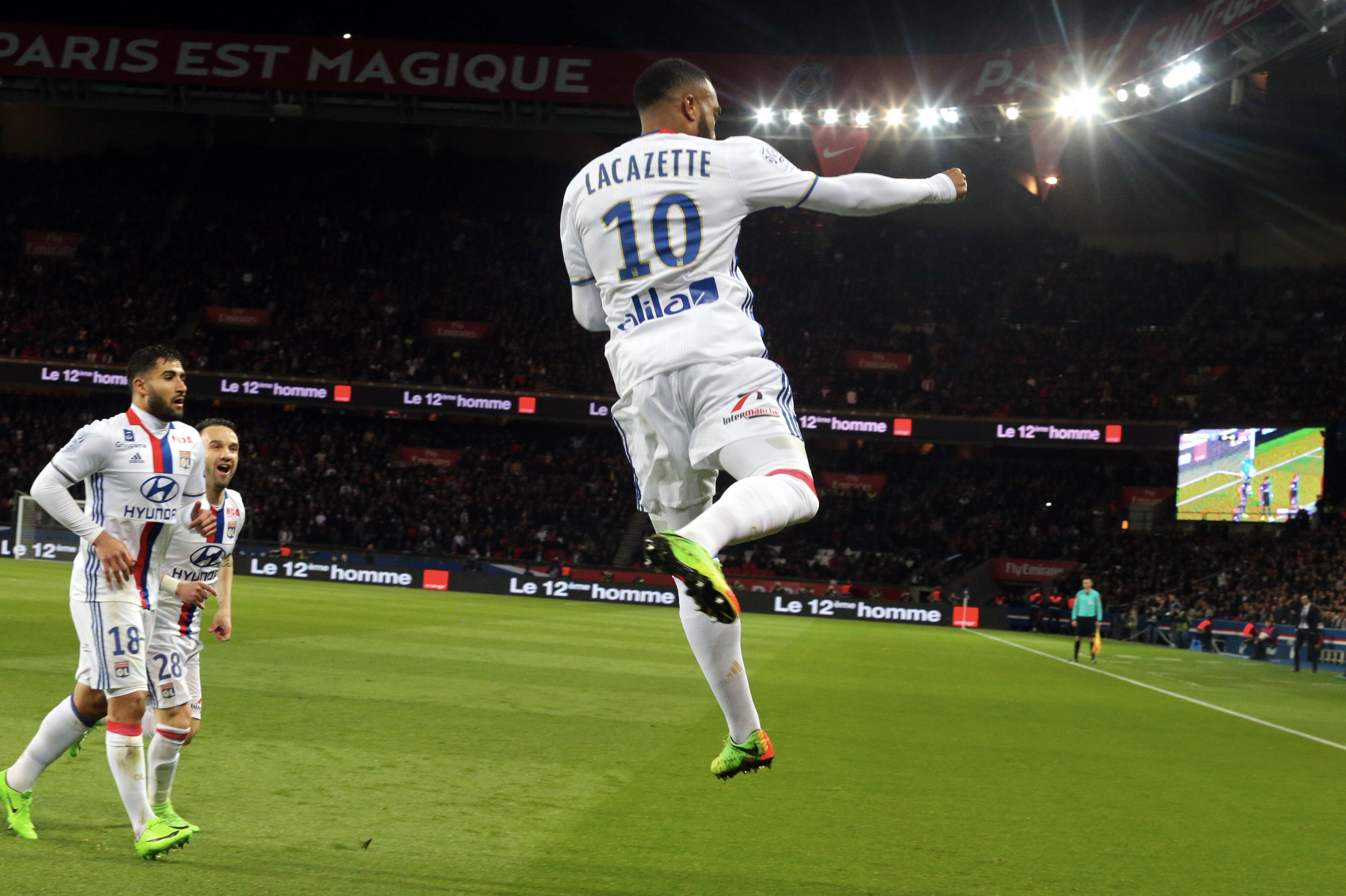 Lacazette is one of the most prolific finishers in Europe.