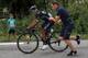 CHAMBERY, FRANCE - JULY 09: Nairo Quintana of Colombia riding for Movistar Team gets a push after changing a bike during stage 9 of the 2017 Le Tour de France, a 181.5km stage from Nantua to Chambéry on July 9, 2017 in Chambery, France. (Photo by Chris