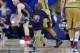 NEW ORLEANS, LA - FEBRUARY 17: New Orleans Saints Super Fan Jarrius 'Little JJ' Robertson celebreates after scoring during the NBA All-Star Celebrity Game at the Mercedes-Benz Superdome on February 17, 2017 in New Orleans, Louisiana. NOTE TO USER: User ex