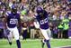 MINNEAPOLIS, MN - JANUARY 1: Trae Waynes #26 of the Minnesota Vikings celebrates after intercepting the ball in the third quarter of the game against the Chicago Bears on January 1, 2017 at US Bank Stadium in Minneapolis, Minnesota. (Photo by Hannah Fosli