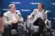 NEW YORK, NY - JULY 06: Chris Russo (R) and Mike Francesa (L) of 'Mike and the Mad Dog' get together for a SiriusXM Town Hall hosted by Chazz Palminteri at SiriusXM Studios on July 6, 2017 in New York City. (Photo by Cindy Ord/Getty Images for SiriusXM)