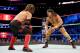AJ Styles (5'11", 218 lbs) faces off against Chad Gable (5'8", 202 lbs) on SmackDown.