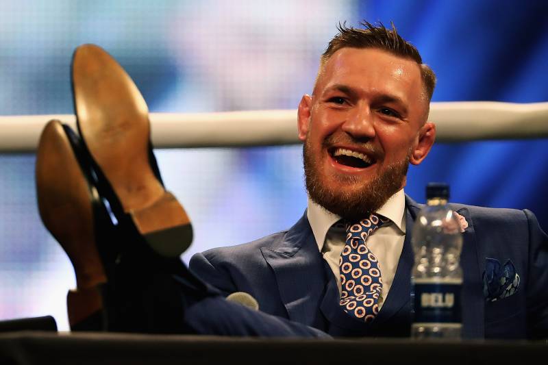 Image result for mcgregor feet up