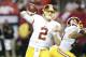 Nate Sudfeld appears to catch the eyes of Redskins decision-makers whenever contract negotiations with Cousins hit a snag.