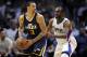 April 18, 2017; Los Angeles, CA, USA; Utah Jazz guard George Hill (3) moves the ball against Los Angeles Clippers forward Luc Mbah a Moute (12) during the second half in game two of the first round of the 2017 NBA Playoffs at Staples Center. Mandatory Cre