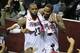 LeBron James (left) was influential in J.R. Smith's (right) evolution as a player and as an individual.
