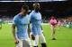 HOUSTON, TX - JULY 20: Gabriel Jesus of Manchester City and Eliaquim Mangala of Manchester City walk of dejected at full time during the International Champions Cup 2017 match between Manchester United and Manchester City at NRG Stadium on July 20, 2017 i