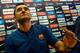 Barcelona's coach Ernesto Valverde looks on during his first press conference at the Sports Center FC Barcelona Joan Gamper in Sant Joan Despi, near Barcelona on July 17, 2017. / AFP PHOTO / LLUIS GENE (Photo credit should read LLUIS GENE/AFP/Getty