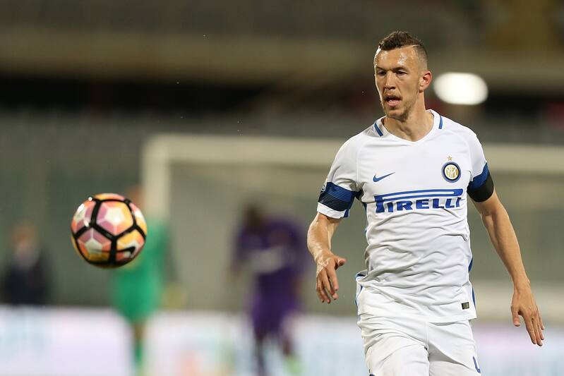 FLORENCE, ITALY - APRIL 22: Ivan Perisic of FC Internazionale in action during the Serie A match between ACF Fiorentina v FC Internazionale at Stadio Artemio Franchi on April 22, 2017 in Florence, Italy. (Photo by Gabriele Maltinti/Getty Images)