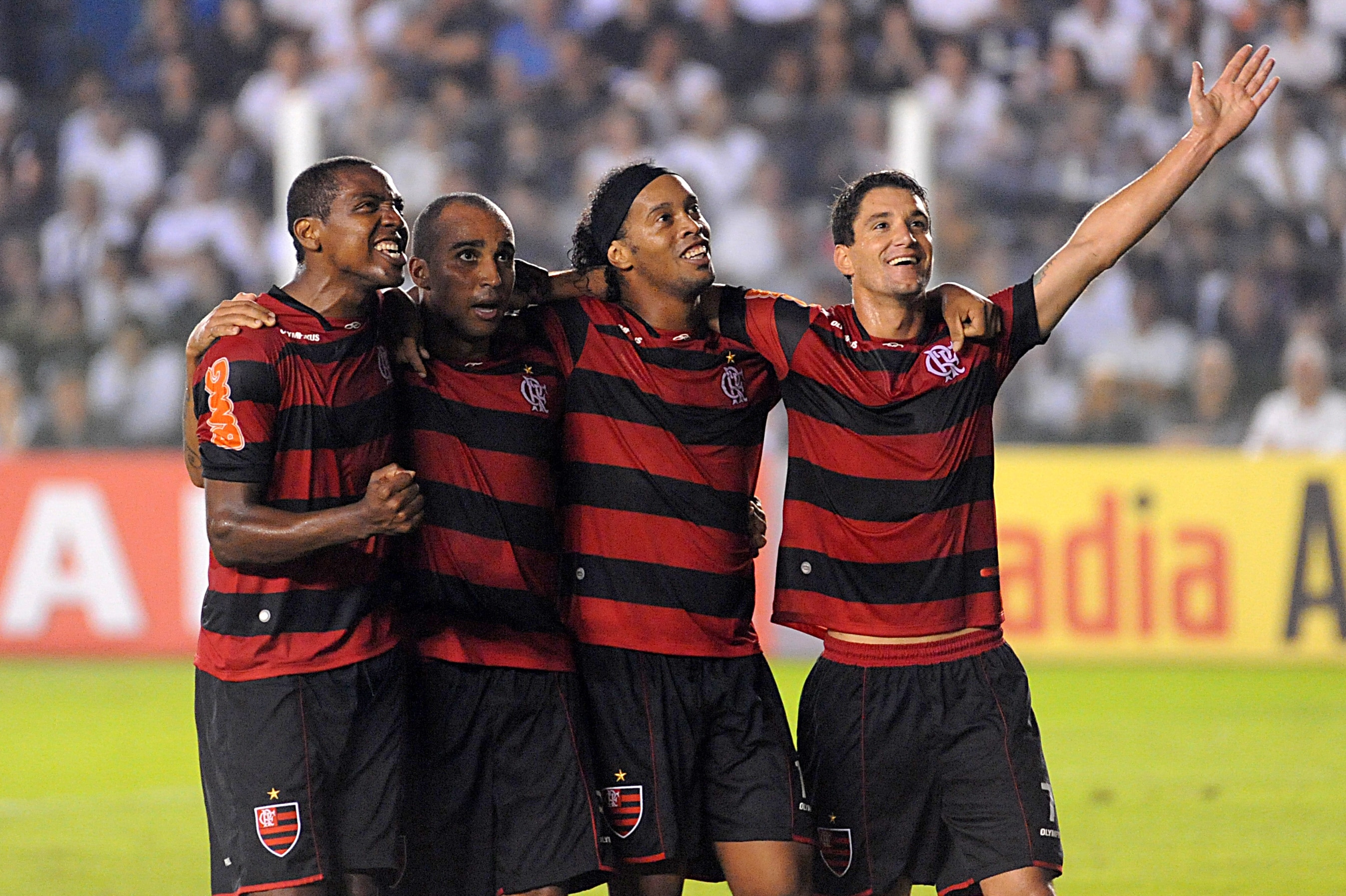 flamengo vs santos ronaldinho vs neymar