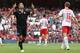 LONDON, ENGLAND - JULY 29: Wissam Ben Yedder of Sevilla celebrates scoring a penalty during the Emirates Cup match between RB Leipzig and Sevilla at The Emirates Stadium on July 29, 2017 in London, United Kingdom. (Photo by Mitchell Gunn/Getty Images)