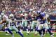 Prescott made his NFL debut against the Giants on September 11.