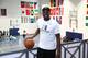 JOHANNESBURG, SOUTH AFRICA - AUGUST 3: Luol Deng of Team Africa poses for a portrait as part of the Basketball Without Borders Africa at the American International School of Johannesburg on August 3, 2017 in Gauteng province of Johannesburg, South Africa