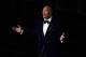 Feb 26, 2017; Hollywood, CA, USA; Dwayne Johnson introduces Lin Manuel Miranda and Auli'i Cravalho as they perform 'How Far I ll Go' from 'Moana' during the 89th Academy Awards at Dolby Theatre. Mandatory Credit: Robert Deutsch-USA TODAY NETWORK