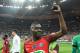 Paris Saint-Germain's French midfielder Blaise Matuidi celebrates after winning the French Cup final football match between Paris Saint-Germain (PSG) and Angers (SCO) on May 27, 2017, at the Stade de France in Saint-Denis, north of Paris. / AFP PHOTO / J
