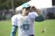 DAVIE, FL - AUGUST 08: Quarterback Jay Cutler #6 of the Miami Dolphins looks on during training camp on August 8, 2017 at the Miami Dolphins training facility in Davie, Florida. (Photo by Ron Elkman/Sports Imagery/ Getty Images)