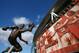 LONDON, ENGLAND - JANUARY 30: The Dennis Bergkamp statue is seen outside the stadium prior to the Emirates FA Cup Fourth Round match between Arsenal and Burnley at Emirates Stadium on January 30, 2016 in London, England. (Photo by Paul Gilham/Getty Imag