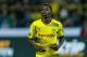 DORTMUND, GERMANY - AUGUST 05: Ousmane Dembele of Dortmund looks on during the DFL Supercup 2017 match between Borussia Dortmund and Bayern Muenchen at Signal Iduna Park on August 5, 2017 in Dortmund, Germany. (Photo by TF-Images/TF-Images via Getty Image
