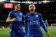 Vardy put Leicester back in front after the break.