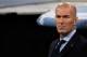MADRID, SPAIN - AUGUST 16: Real Madrid CF manager Zinedine Zidane looks on before the start of the Supercopa de Espana Final 2nd Leg match between Real Madrid and FC Barcelona at Estadio Santiago Bernabeu on August 16, 2017 in Madrid, Spain. (Photo by Den