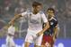 CHICAGO, IL - AUGUST 02: Marcos Llorente #18 of Real Madrid looks to pass in front of Kaka #10 of the MLS All-Stars during the 2017 MLS All- Star Game at Soldier Field on August 2, 2017 in Chicago, Illinois. (Photo by Jonathan Daniel/Getty Images)