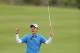 SUVA, FIJI - AUGUST 20: Jazz Janewattananond of Thailand celebrates an eagle putt on the 17th hole during day four of the 2017 Fiji International at Natadola Bay Championship Golf Course on August 20, 2017 in Suva, Fiji. (Photo by Mark Metcalfe/Getty Im