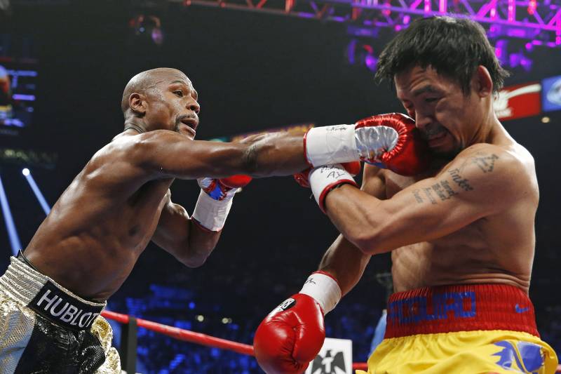 Mayweather was able to handle Pacquiao's speed.