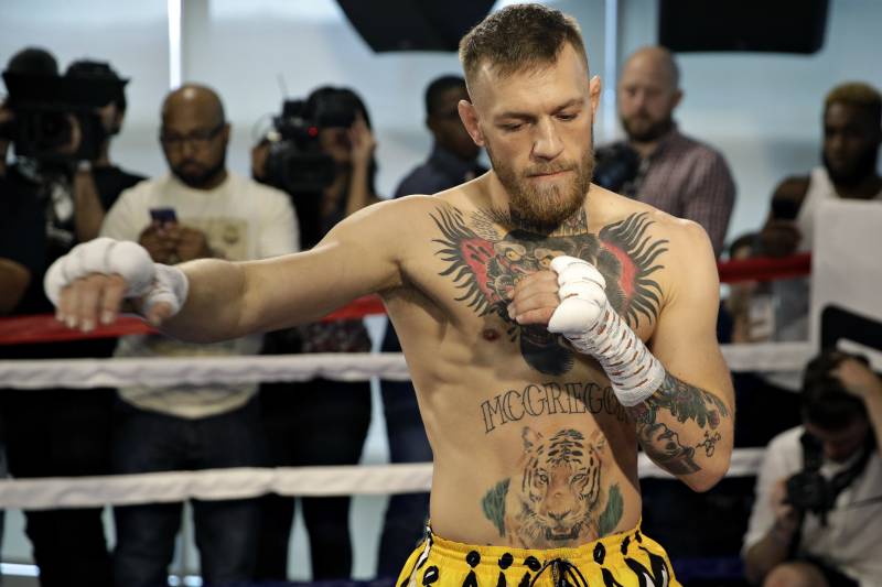 Many expect McGregor to struggle mightily against one of the greats of boxing.