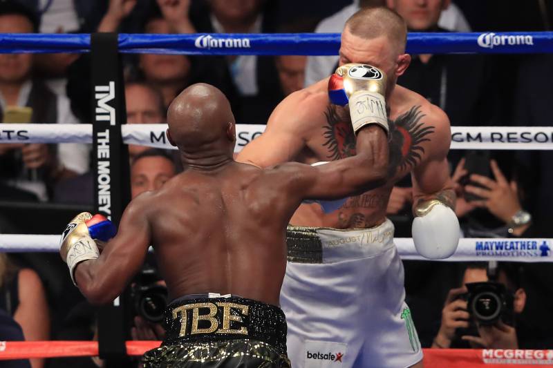 Mayweather landed more than 53 percent of his punches.