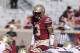 TALLAHASSEE, FL - APRIL 8: Defensive Back Derwin James #3 of the Florida State Seminoles during the annual Garnet and Gold Spring Football game at Doak Campbell Stadium on Bobby Bowden Field on April 8, 2017 in Tallahassee, Florida. (Photo by Don Juan Moo