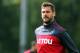 SWANSEA, WALES - AUGUST 24: Fernando Llorente in action during the Swansea City Training and Press Conference at The Fairwood Training Ground on August 24, 2017 in Swansea, Wales. (Photo by Athena Pictures/Getty Images)