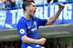 Chelsea's Spanish striker Alvaro Morata celebrates scoring his team's second goal during the English Premier League football match between Chelsea and Everton at Stamford Bridge in London on August 27, 2017. / AFP PHOTO / Glyn KIRK / RESTRICTED TO EDITORI